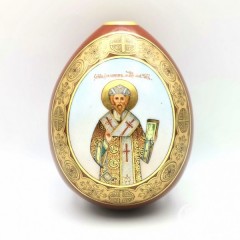 Пасхальное яйцо «Святитель Филипп митрополит Московский чудотворец»